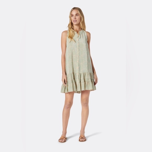 NWT $348! Authentic Joie 100% Silk Tiered Hayden Dress SZ XS